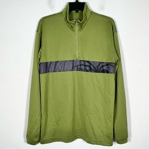 Spyder Men’s Size Large Green Quarter Zip Pullover